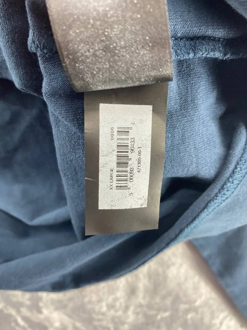 Yeezy Gap Balenciaga Dove Longsleeve Tee Dark Blue LC