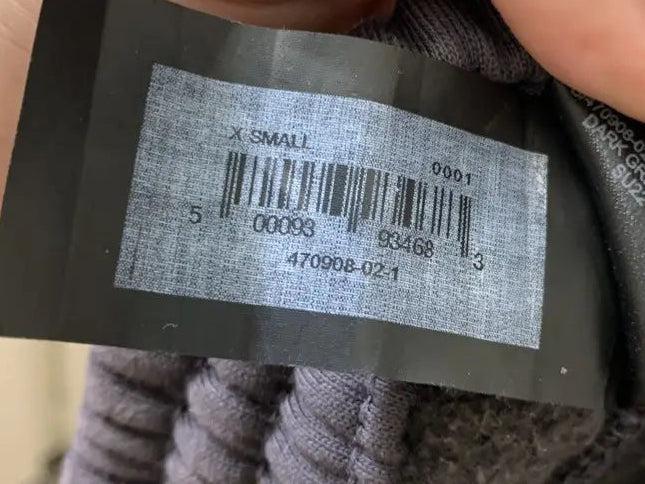 Yeezy Gap Balenciaga Fleece Jogging Pant Dark Grey LC