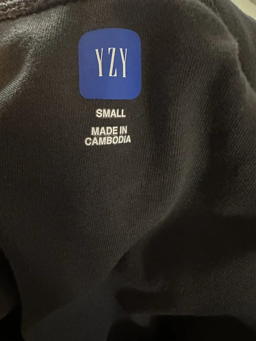 Yeezy Gap Balenciaga Logo Hoodie Black LC
