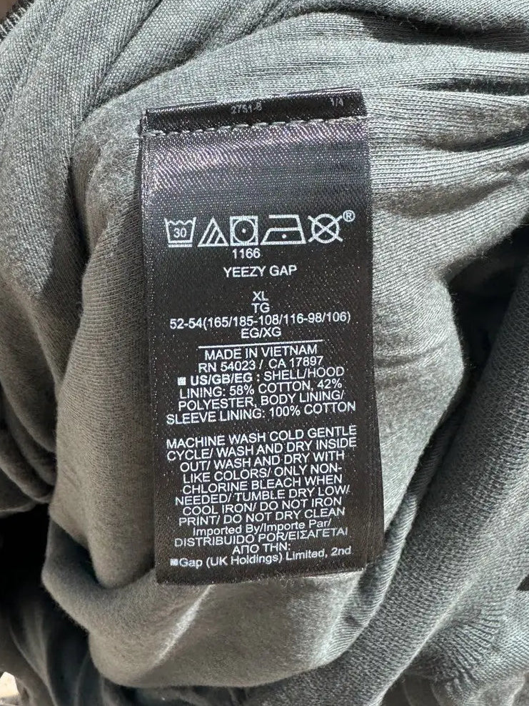 Yeezy Gap Balenciaga Dove Hoodie Dark Green LC