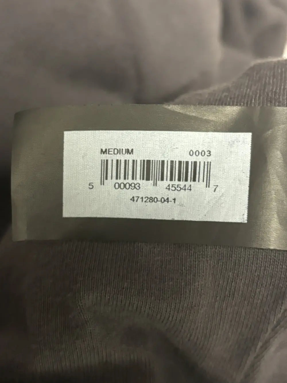 Yeezy Gap Balenciaga Dove Shrunken Hoodie Black LC